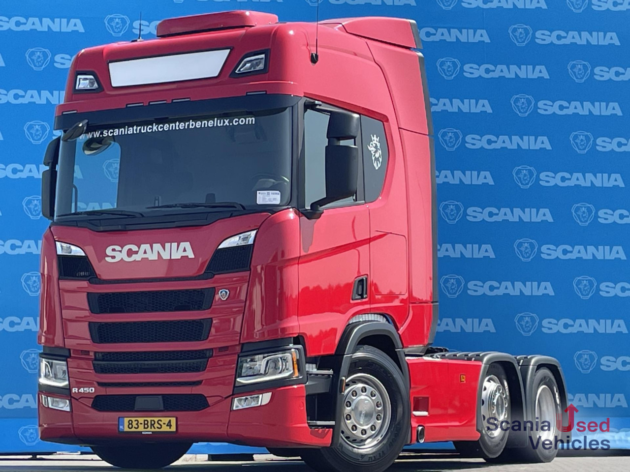 SCANIA R 450 A6x2/4NA RETARDER PTO PARK AIRCO LED - Nyergesvontató: 1 kép. SCANIA R 450 A6x2/4NA RETARDER PTO PARK AIRCO LED - Nyergesvontató: 1 kép.