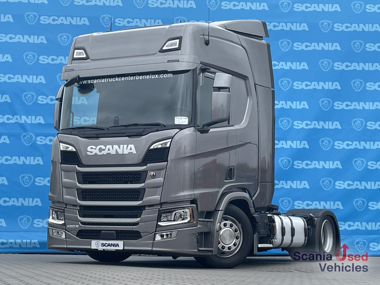 SCANIA R 460 A4x2EB MEGA RETARDER DIFF-L 48DKM SMART2 - Nyergesvontató: 1 kép. SCANIA R 460 A4x2EB MEGA RETARDER DIFF-L 48DKM SMART2 - Nyergesvontató: 1 kép.