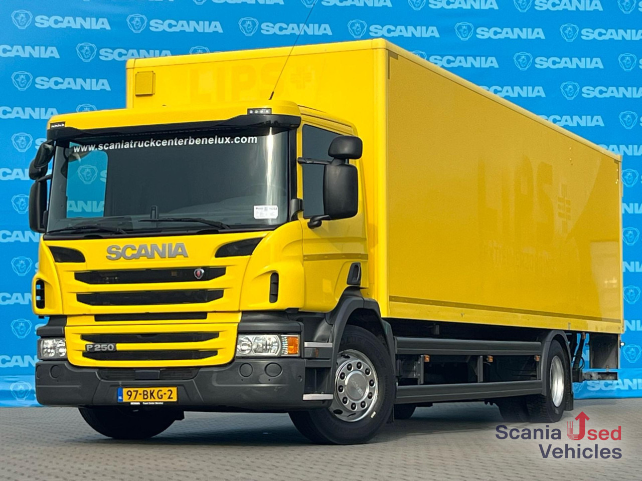 SCANIA P 250 DB4x2MNA TAIL LIFT 1.5T AIRCO 855X249X227 - Dobozos felépítményű teherautó: 1 kép. SCANIA P 250 DB4x2MNA TAIL LIFT 1.5T AIRCO 855X249X227 - Dobozos felépítményű teherautó: 1 kép.