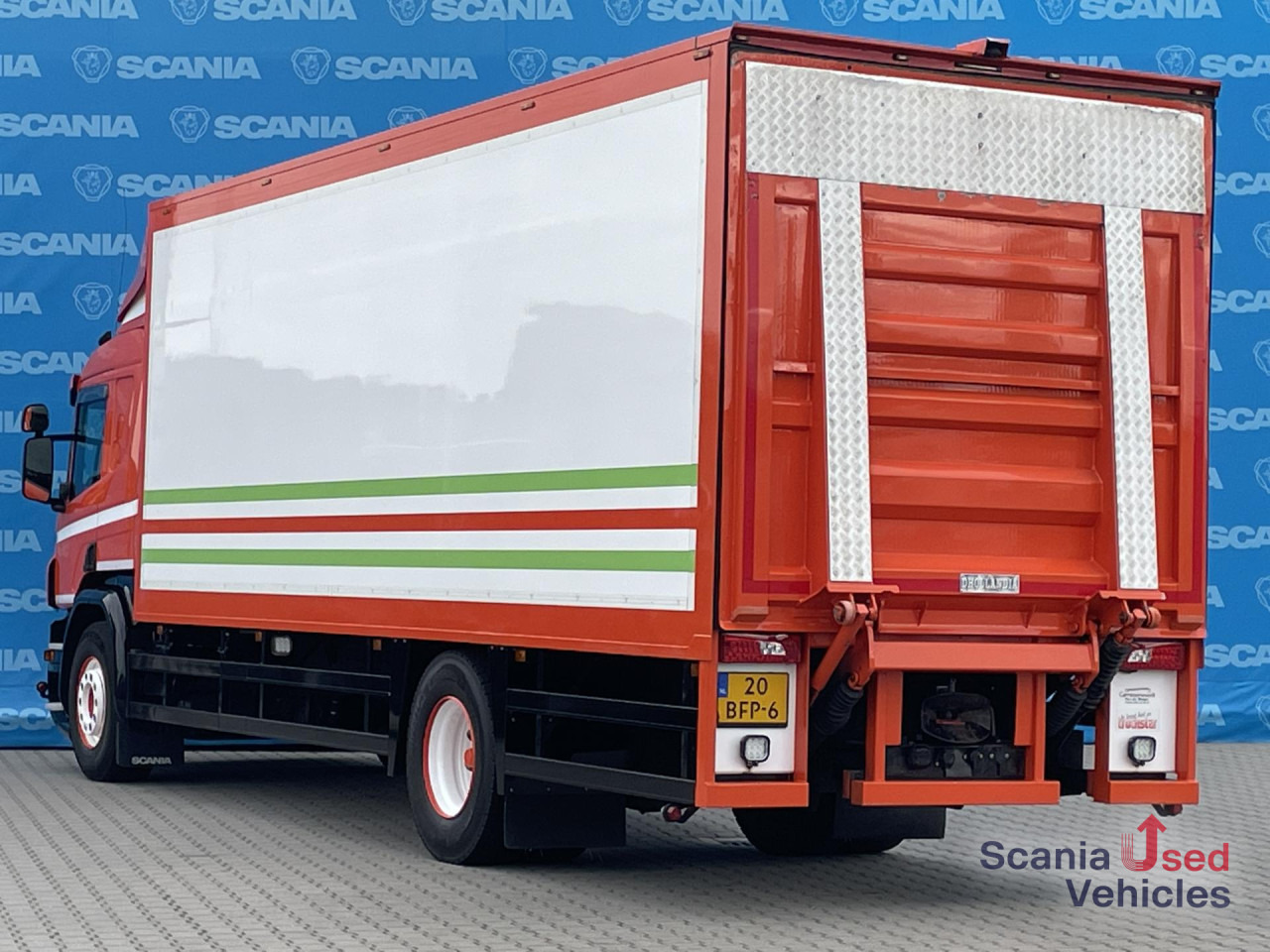 Dobozos felépítményű teherautó SCANIA P 370 LB4x2MNB RETARDER FULL AIR 705X245X235: 9 kép.