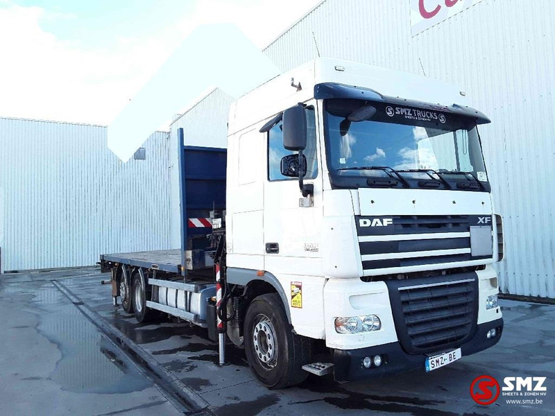 DAF 105 XF 460 6x2 - Platós teherautó: 1 kép. DAF 105 XF 460 6x2 - Platós teherautó: 1 kép.