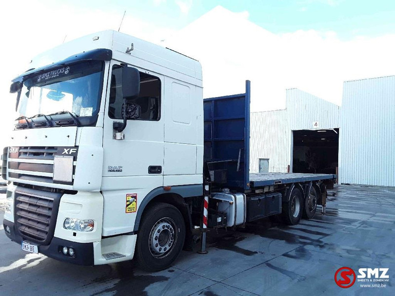 DAF 105 XF 460 6x2 - Platós teherautó: 3 kép. DAF 105 XF 460 6x2 - Platós teherautó: 3 kép.