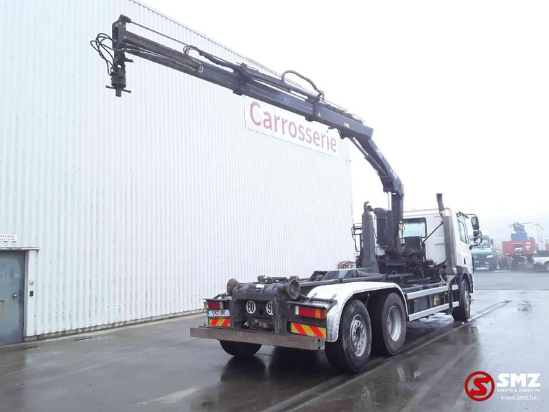 Cserefelépítményes teherautó, Darus autó DAF 85 CF 340 Hiab 122B2 +remote: 8 kép. Cserefelépítményes teherautó, Darus autó DAF 85 CF 340 Hiab 122B2 +remote: 8 kép.