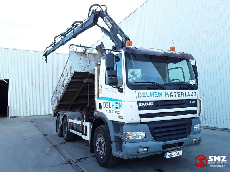 DAF 85 CF 380 Hiab 200-3 No remote tractor-tipper - Billenőplatós teherautó, Darus autó: 1 kép. DAF 85 CF 380 Hiab 200-3 No remote tractor-tipper - Billenőplatós teherautó, Darus autó: 1 kép.
