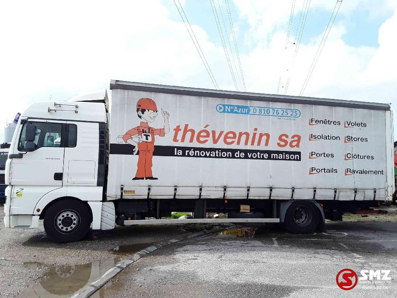 MAN TGA 18.440 - Ponyvás teherautó: 5 kép. MAN TGA 18.440 - Ponyvás teherautó: 5 kép.