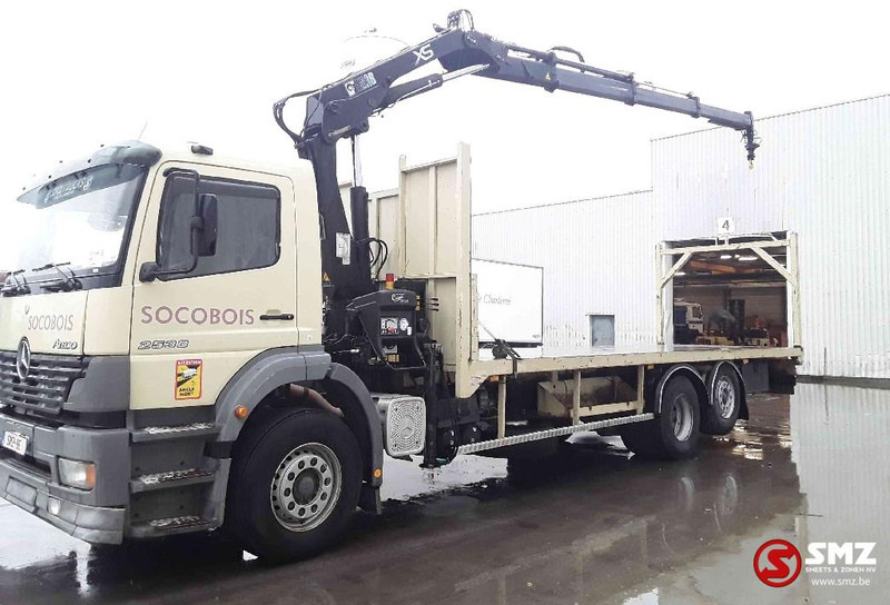 Mercedes-Benz Atego 2533 Hiab 144B s _3 - Billenőplatós teherautó, Darus autó: 5 kép. Mercedes-Benz Atego 2533 Hiab 144B s _3 - Billenőplatós teherautó, Darus autó: 5 kép.