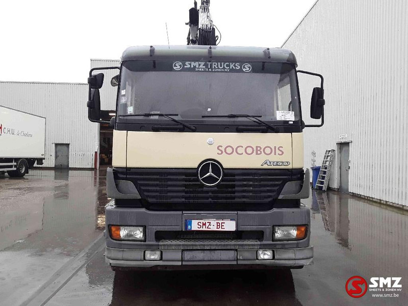 Mercedes-Benz Atego 2533 Hiab 144B s _3 - Billenőplatós teherautó, Darus autó: 2 kép. Mercedes-Benz Atego 2533 Hiab 144B s _3 - Billenőplatós teherautó, Darus autó: 2 kép.