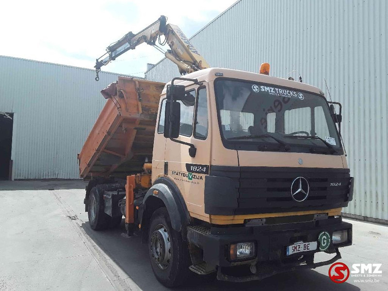 Mercedes-Benz SK 1824 - Billenőplatós teherautó, Darus autó: 1 kép. Mercedes-Benz SK 1824 - Billenőplatós teherautó, Darus autó: 1 kép.