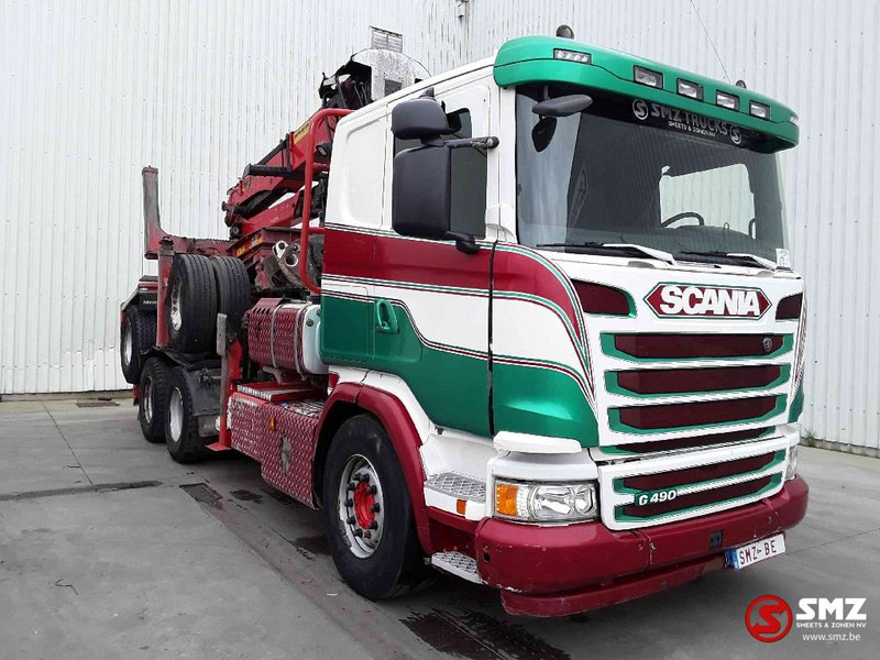 Scania G 490 +palfinger s 3000l82/faymonville - Nyergesvontató: 1 kép. Scania G 490 +palfinger s 3000l82/faymonville - Nyergesvontató: 1 kép.