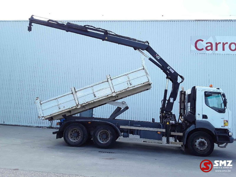 Renault Kerax 370 Hiab 144B-2 - Billenőplatós teherautó, Darus autó: 4 kép. Renault Kerax 370 Hiab 144B-2 - Billenőplatós teherautó, Darus autó: 4 kép.