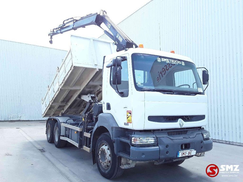 Renault Kerax 370 Hiab 144B-2 - Billenőplatós teherautó, Darus autó: 1 kép. Renault Kerax 370 Hiab 144B-2 - Billenőplatós teherautó, Darus autó: 1 kép.