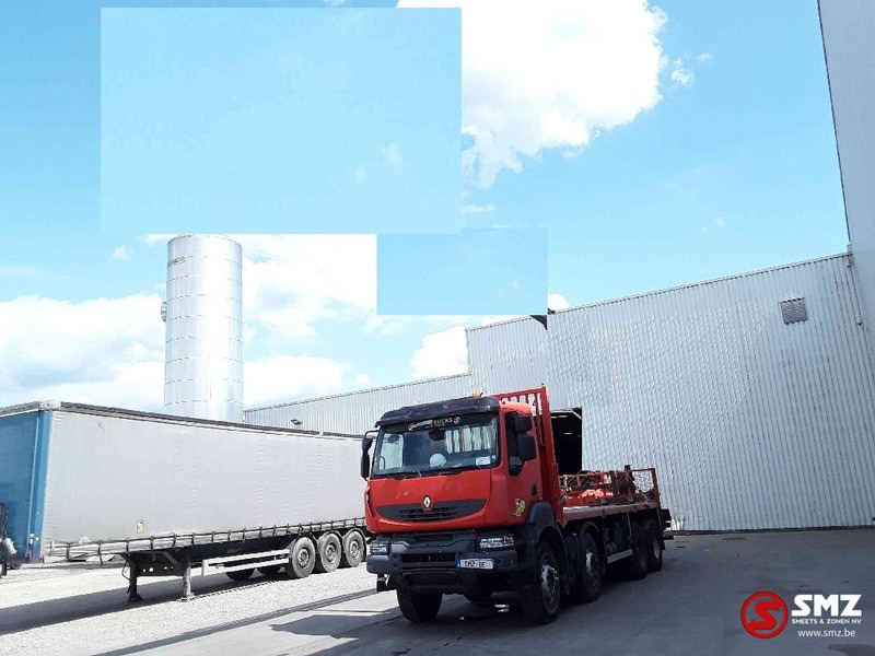 Renault Kerax 430 - Platós teherautó, Darus autó: 5 kép. Renault Kerax 430 - Platós teherautó, Darus autó: 5 kép.