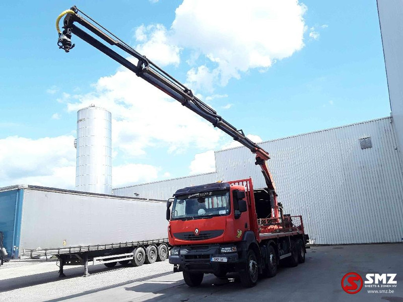 Renault Kerax 430 - Platós teherautó, Darus autó: 5 kép. Renault Kerax 430 - Platós teherautó, Darus autó: 5 kép.