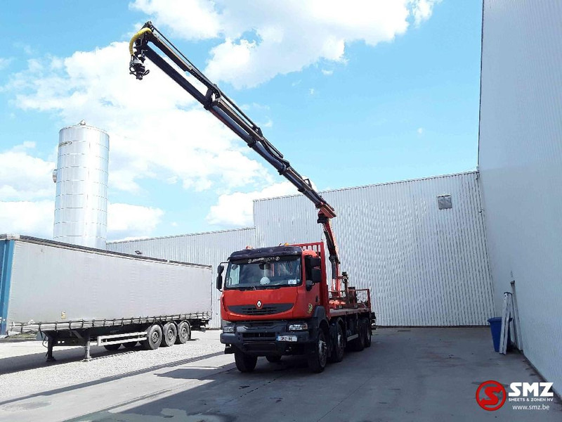Renault Kerax 430 - Platós teherautó, Darus autó: 3 kép. Renault Kerax 430 - Platós teherautó, Darus autó: 3 kép.