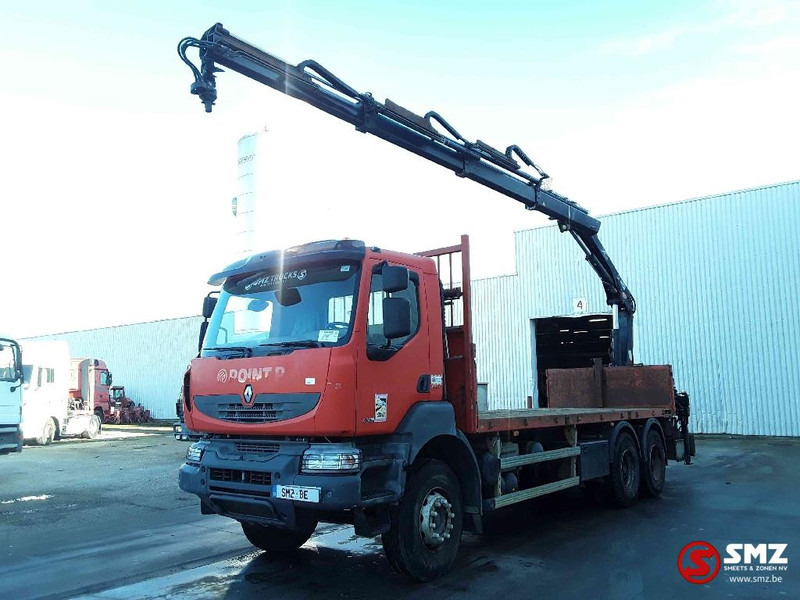 Renault Kerax 430 Hiab 166B_3-remote - Platós teherautó, Darus autó: 3 kép. Renault Kerax 430 Hiab 166B_3-remote - Platós teherautó, Darus autó: 3 kép.