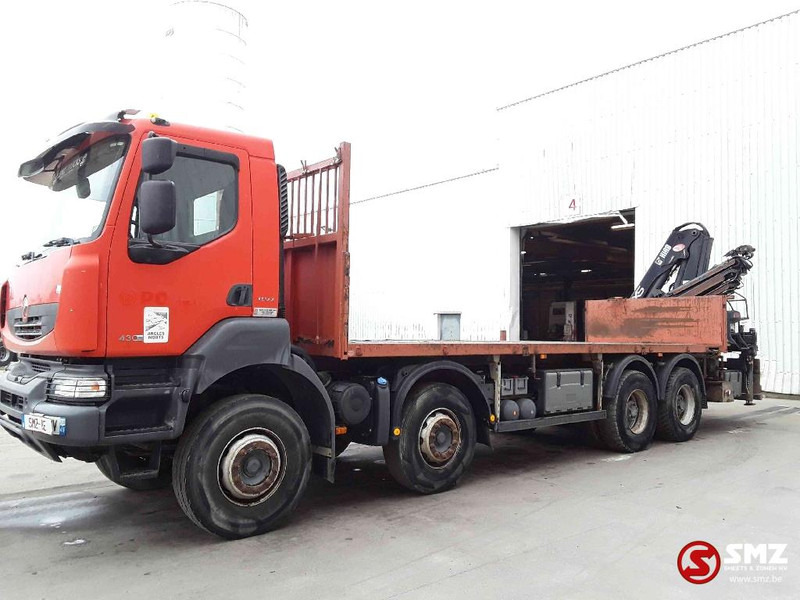 Renault Kerax 430 hiab 166 B- +remote - Platós teherautó, Darus autó: 5 kép. Renault Kerax 430 hiab 166 B- +remote - Platós teherautó, Darus autó: 5 kép.