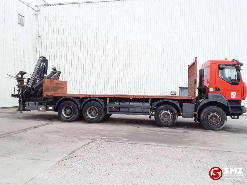 Renault Kerax 430 hiab 166 B- +remote - Platós teherautó, Darus autó: 4 kép. Renault Kerax 430 hiab 166 B- +remote - Platós teherautó, Darus autó: 4 kép.