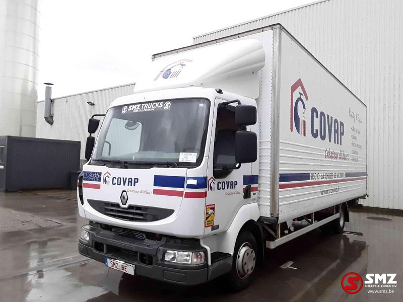 Renault Midlum 180 - Dobozos felépítményű teherautó: 3 kép. Renault Midlum 180 - Dobozos felépítményű teherautó: 3 kép.