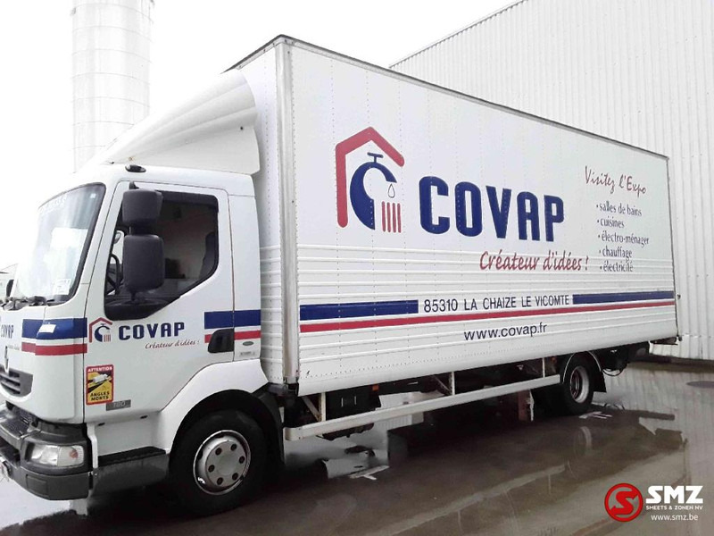 Renault Midlum 180 - Dobozos felépítményű teherautó: 5 kép. Renault Midlum 180 - Dobozos felépítményű teherautó: 5 kép.