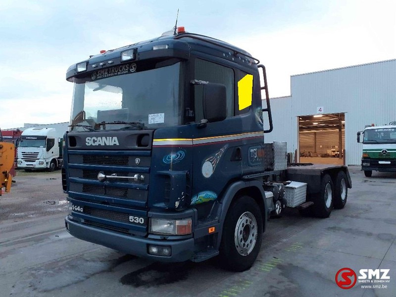 Scania 144 530 6x4 lames/meca - Platós teherautó: 2 kép. Scania 144 530 6x4 lames/meca - Platós teherautó: 2 kép.