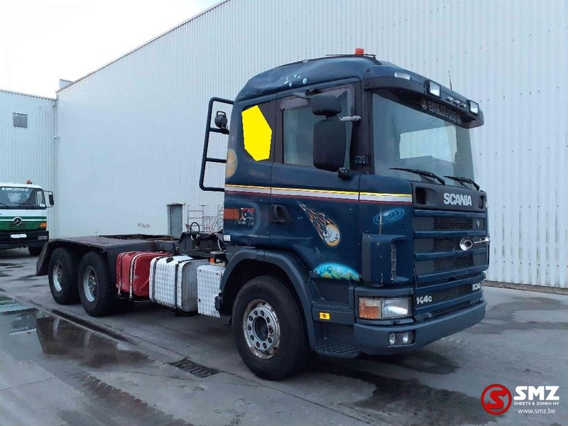 Scania 144 530 6x4 lames/meca - Platós teherautó: 1 kép. Scania 144 530 6x4 lames/meca - Platós teherautó: 1 kép.