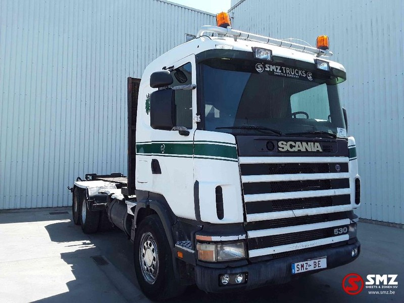 Scania 144 530 6x4 manual pump - Platós teherautó: 1 kép. Scania 144 530 6x4 manual pump - Platós teherautó: 1 kép.