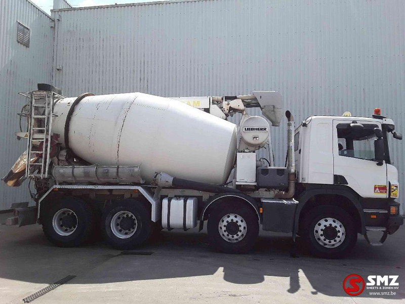 Scania P 400 8m3 + transportband - Betonmixer: 4 kép. Scania P 400 8m3 + transportband - Betonmixer: 4 kép.