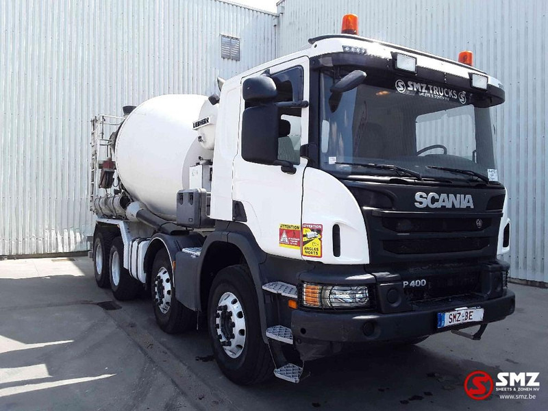Scania P 400 8m3 + transportband - Betonmixer: 1 kép. Scania P 400 8m3 + transportband - Betonmixer: 1 kép.