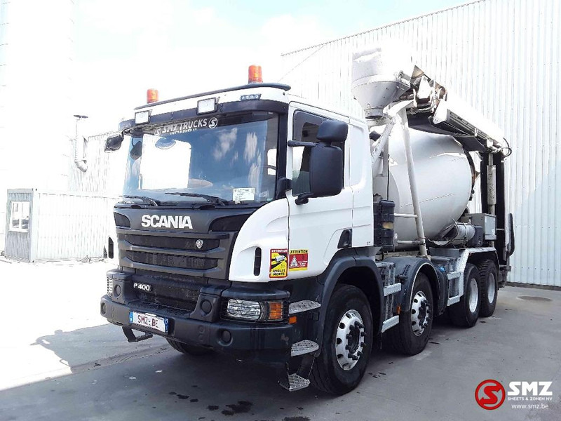 Scania P 400 8m3 + transportband - Betonmixer: 3 kép. Scania P 400 8m3 + transportband - Betonmixer: 3 kép.
