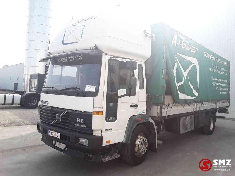 Volvo FL6 12 - Ponyvás teherautó: 3 kép. Volvo FL6 12 - Ponyvás teherautó: 3 kép.