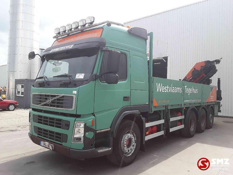 Volvo FM 380 palfinger pk 29002-6 - Platós teherautó, Darus autó: 3 kép. Volvo FM 380 palfinger pk 29002-6 - Platós teherautó, Darus autó: 3 kép.