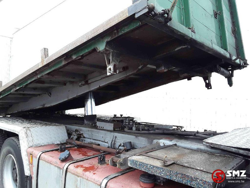 Billenőplatós teherautó, Darus autó Volvo FM 440 hmf odnk 5- 3 +remote: 11 kép.