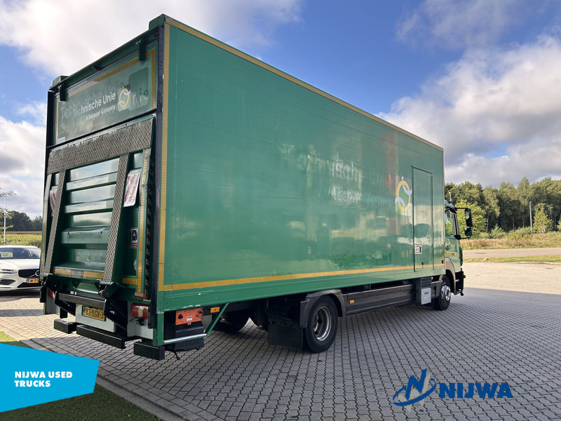 Mercedes-Benz Atego Laadklep + Zijdeur - Dobozos felépítményű teherautó: 3 kép. Mercedes-Benz Atego Laadklep + Zijdeur - Dobozos felépítményű teherautó: 3 kép.