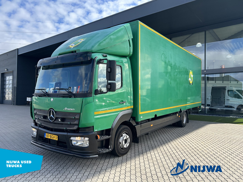 Mercedes-Benz Atego Laadklep + Zijdeur - Dobozos felépítményű teherautó: 1 kép. Mercedes-Benz Atego Laadklep + Zijdeur - Dobozos felépítményű teherautó: 1 kép.