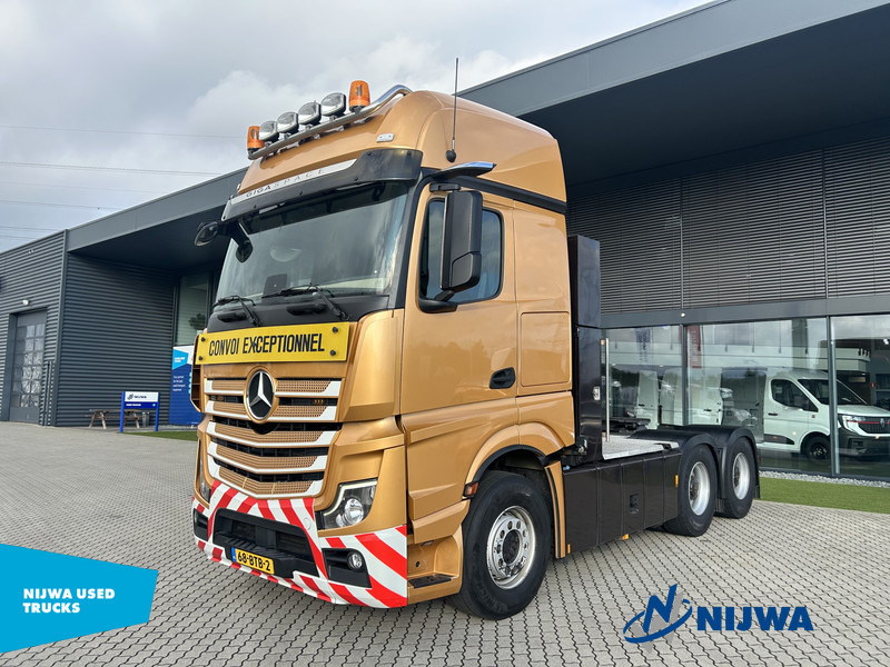 Mercedes-Benz ACTROS 6x4 GCW 120T + Retarder - Nyergesvontató: 1 kép. Mercedes-Benz ACTROS 6x4 GCW 120T + Retarder - Nyergesvontató: 1 kép.