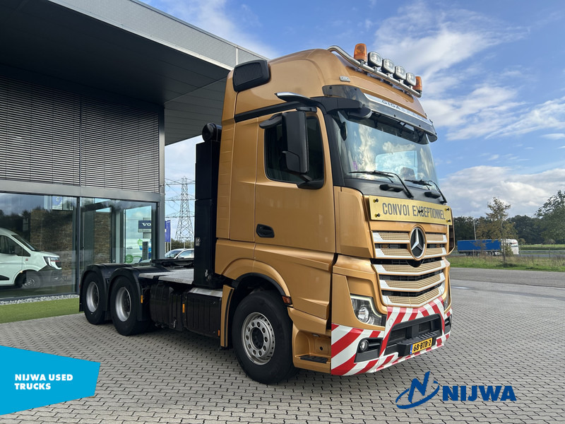 Mercedes-Benz ACTROS 6x4 GCW 120T + Retarder - Nyergesvontató: 2 kép. Mercedes-Benz ACTROS 6x4 GCW 120T + Retarder - Nyergesvontató: 2 kép.
