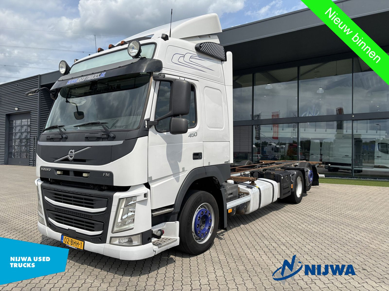 Nyergesvontató Volvo FM 450 6x2 BDF + Vangmuil: 1 kép.