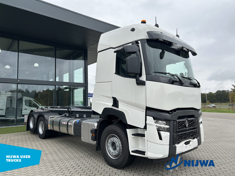 Renault C 520 6X2 VDL Haakarm - Cserefelépítményes teherautó: 2 kép. Renault C 520 6X2 VDL Haakarm - Cserefelépítményes teherautó: 2 kép.