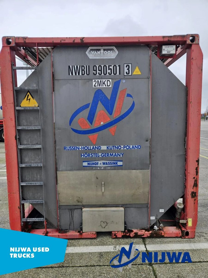 Vanhool TCIS20-27/4 20 FT Container - Non ADR - Tartály konténer: 1 kép. Vanhool TCIS20-27/4 20 FT Container - Non ADR - Tartály konténer: 1 kép.