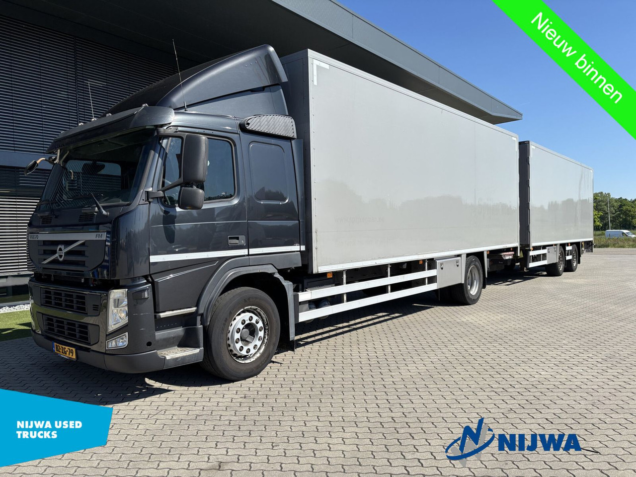 Volvo FM 330 4x2 I.C.M. HERTOGHS Aanhangwagen - Dobozos felépítményű teherautó: 1 kép. Volvo FM 330 4x2 I.C.M. HERTOGHS Aanhangwagen - Dobozos felépítményű teherautó: 1 kép.