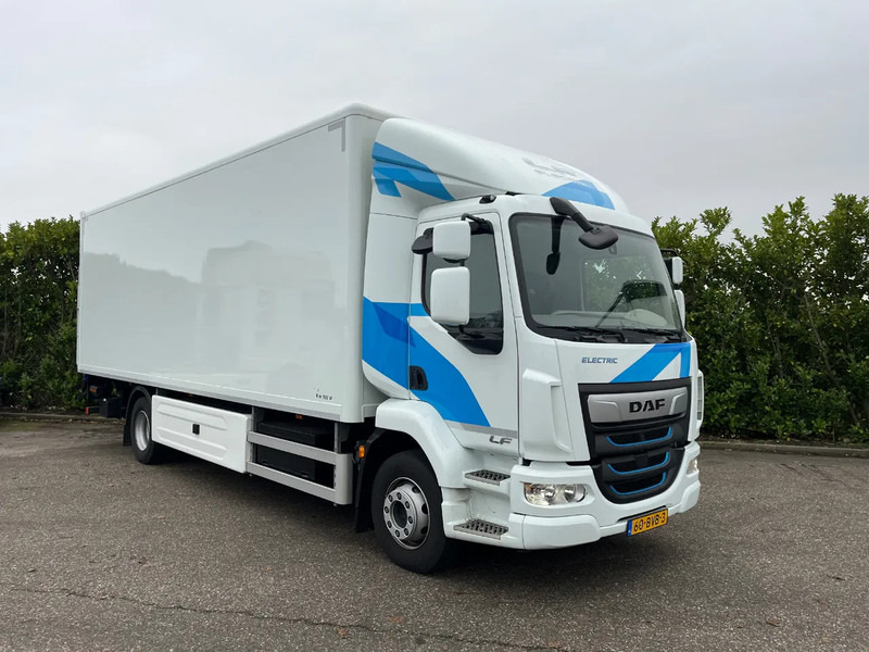 DAF LF Electric 16T | 15.000km - Dobozos felépítményű teherautó, Elektromos teherautó: 1 kép. DAF LF Electric 16T | 15.000km - Dobozos felépítményű teherautó, Elektromos teherautó: 1 kép.