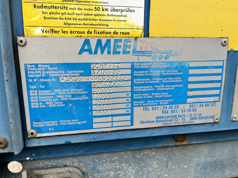 Schmitz Cargobull Schuifzeilen / Coil / Schuifdak - Ponyvás félpótkocsi: 5 kép. Schmitz Cargobull Schuifzeilen / Coil / Schuifdak - Ponyvás félpótkocsi: 5 kép.