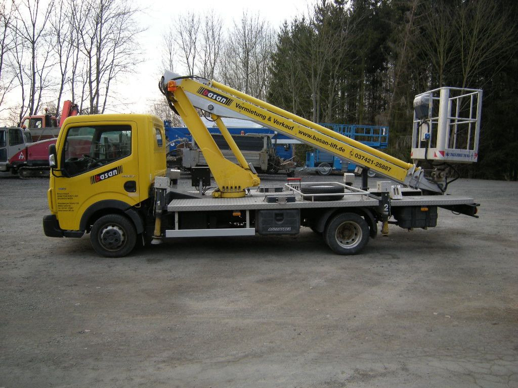 Új Emelőkosaras teherautó Renault Maxity mit Multitel 160 Alu DS Aufbau, 16m: 26 kép.