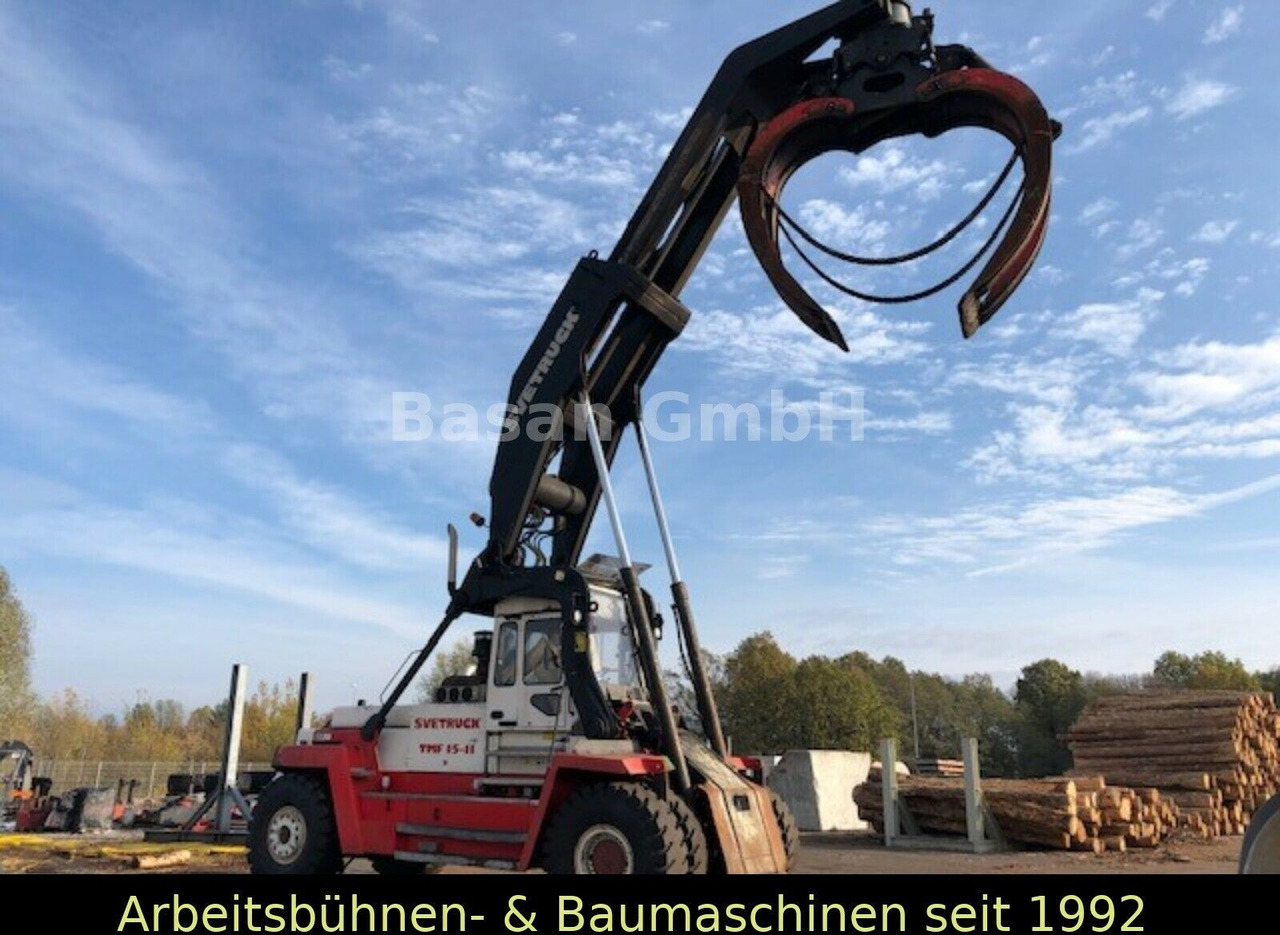 Rundholzstapler/Logstacker Svetruck TMF 15/11-54 Rundholzstapler/Logstacker Svetruck TMF 15/11-54 - Dízel targonca: 1 kép. Rundholzstapler/Logstacker Svetruck TMF 15/11-54 Rundholzstapler/Logstacker Svetruck TMF 15/11-54 - Dízel targonca: 1 kép.