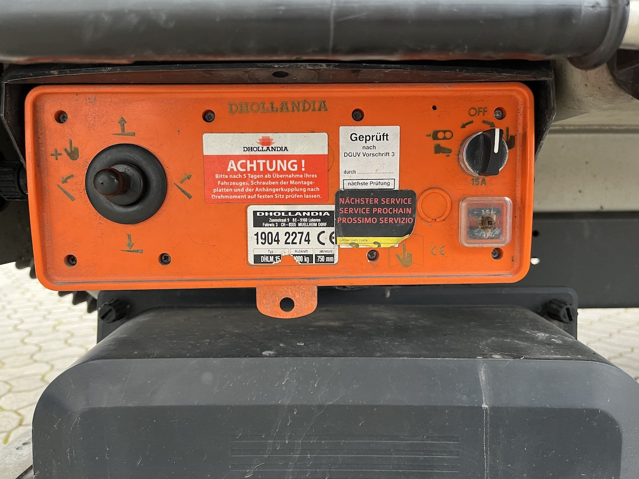 Hűtős kisteherautó Iveco 70C18 Daily  Tiefkühlkoffer mit Ladebordwand: 6 kép.