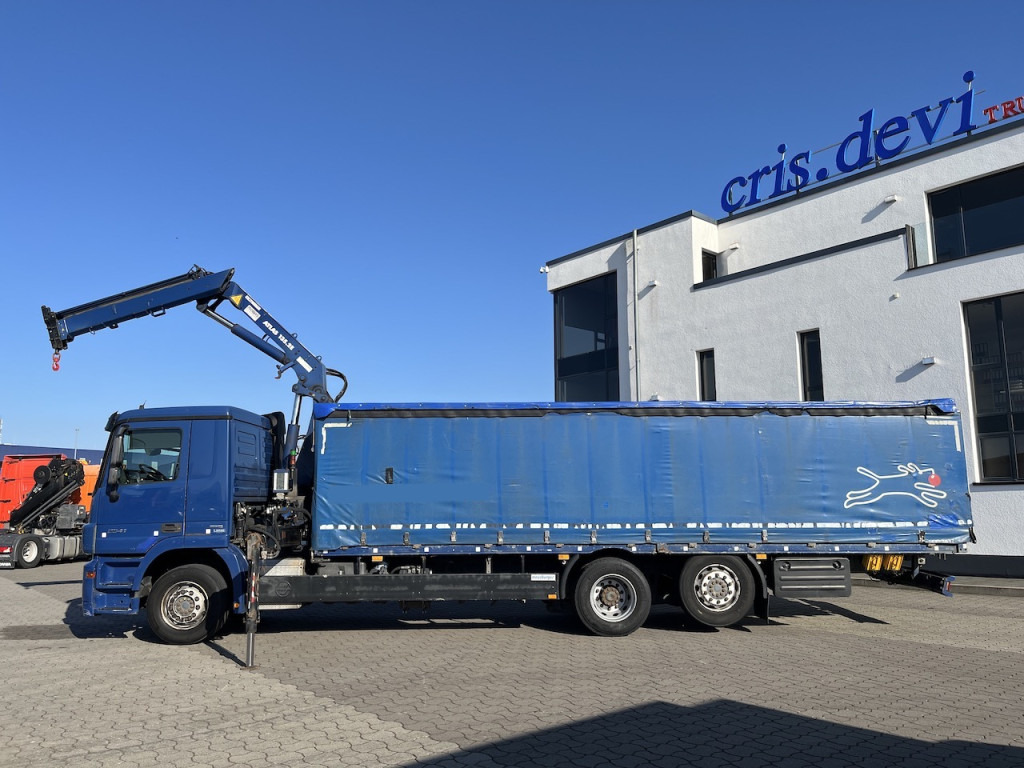 Mercedes-Benz 2541 6x2 Atlas 135.2E Pritsche 8,20 m Ausziehbar - Ponyvás teherautó, Darus autó: 5 kép. Mercedes-Benz 2541 6x2 Atlas 135.2E Pritsche 8,20 m Ausziehbar - Ponyvás teherautó, Darus autó: 5 kép.