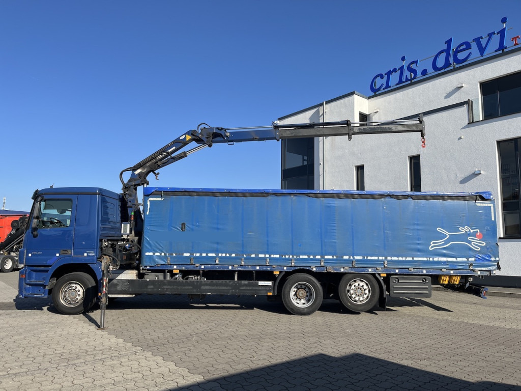 Mercedes-Benz 2541 6x2 Atlas 135.2E Pritsche 8,20 m Ausziehbar - Ponyvás teherautó, Darus autó: 4 kép. Mercedes-Benz 2541 6x2 Atlas 135.2E Pritsche 8,20 m Ausziehbar - Ponyvás teherautó, Darus autó: 4 kép.