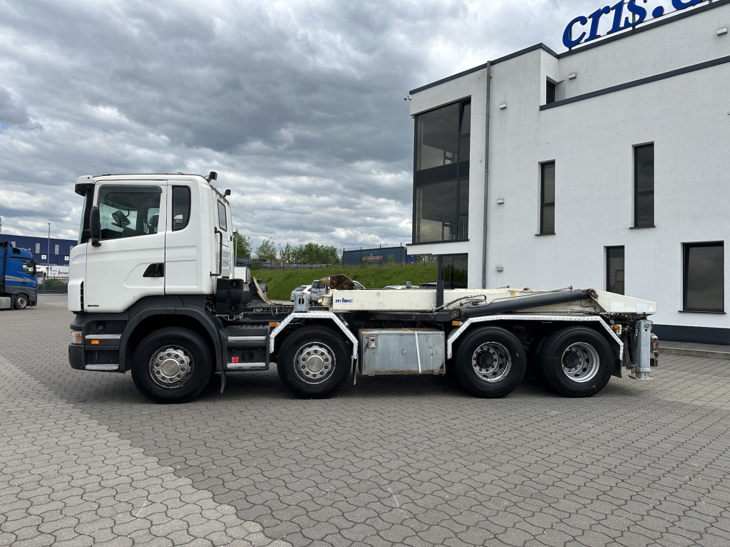 Scania R 400 8x4 Silosteller M Tec - Horgos rakodó teherautó: 4 kép. Scania R 400 8x4 Silosteller M Tec - Horgos rakodó teherautó: 4 kép.