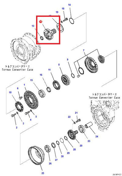 Komatsu WA800-8 SHAFT 42C-13-22520 - Sebességváltó - Építőipari gépek: 2 kép. Komatsu WA800-8 SHAFT 42C-13-22520 - Sebességváltó - Építőipari gépek: 2 kép.