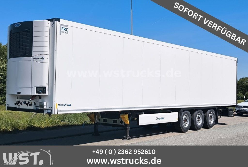 Krone 20 x Kühlauflieger Vector 1550 *NEU*SAF Sofort - Félpótkocsi hűtős: 1 kép. Krone 20 x Kühlauflieger Vector 1550 *NEU*SAF Sofort - Félpótkocsi hűtős: 1 kép.